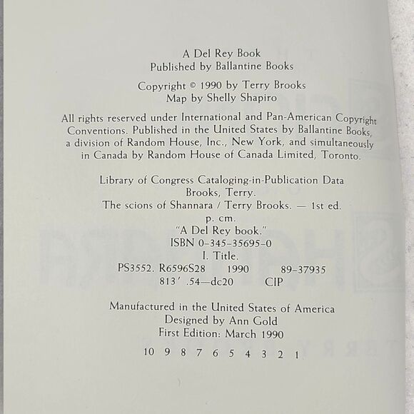 Terry Brooks Heritage of Shannara Quartet HC DJ First Edition Set 1990-1993 - Picture 5 of 15